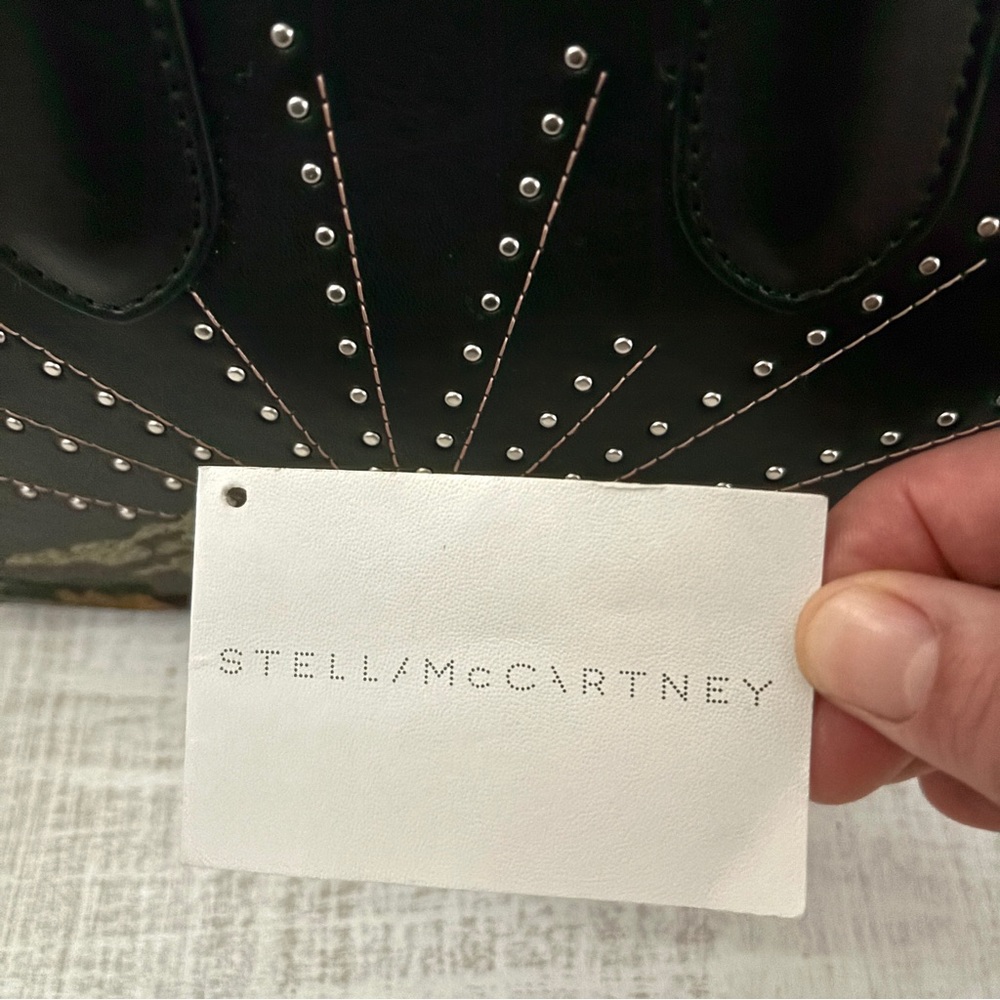 Stella McCartney Falabella Nashville Box Mini Bag Black Mountain View - Picture 15 of 16